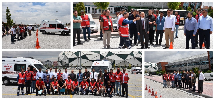 Ambulans Sürüş Güvenliği ‘Eğitici Eğitimi’  Konya’da Yapıldı